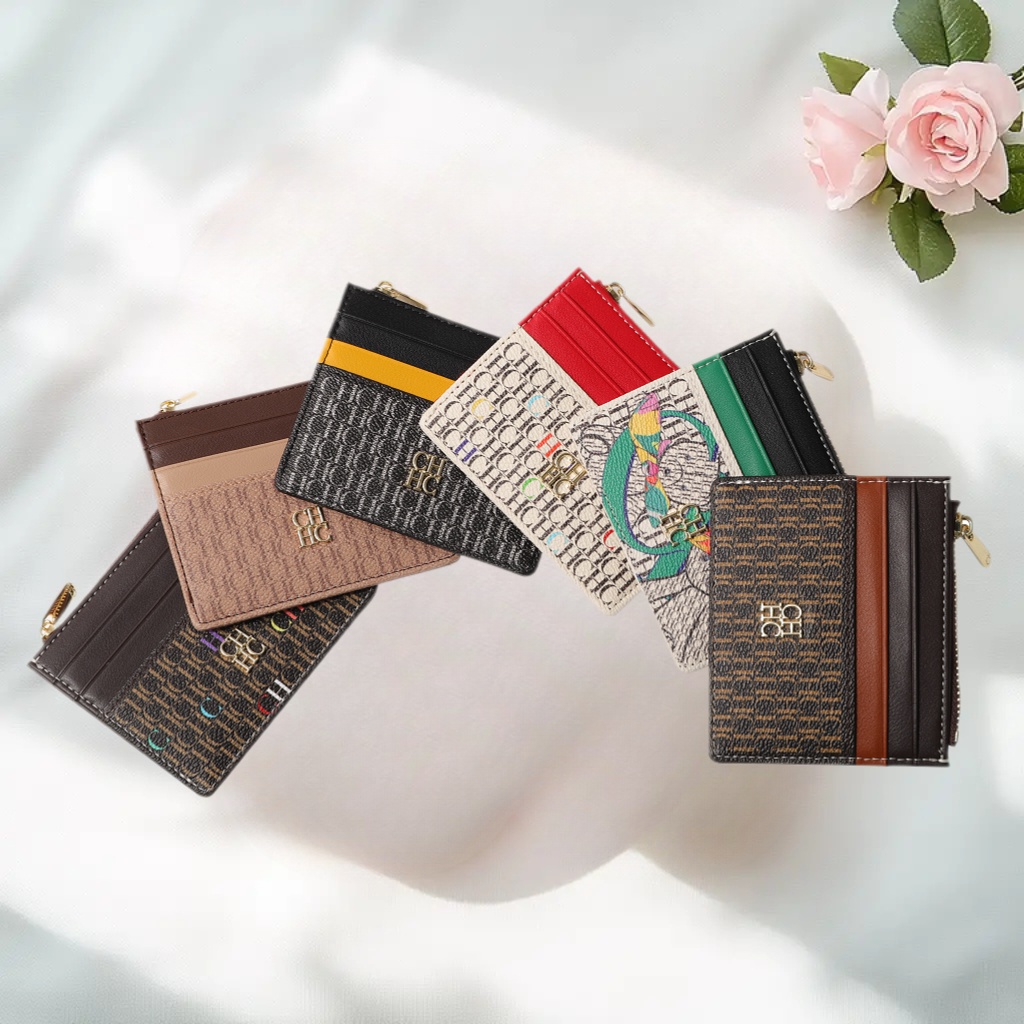 Interior Design Gold - CH Premium Womens Compact Wallet Gold