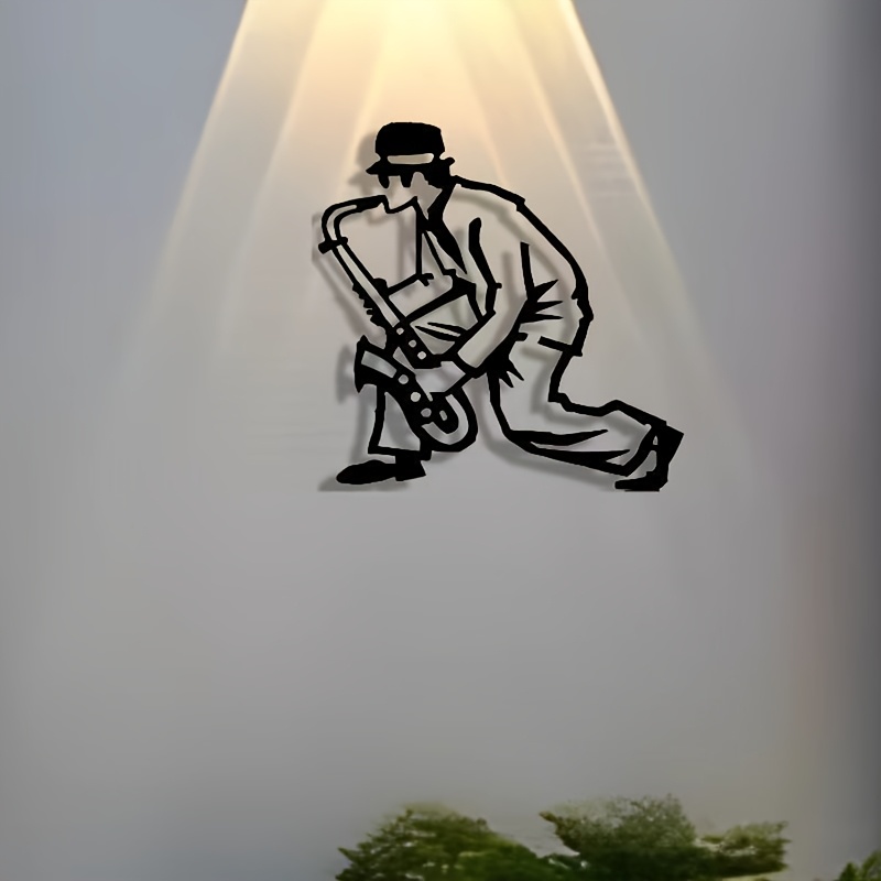 Brand Saxophone Metal Wall Art - Interior Design Office recension och pris