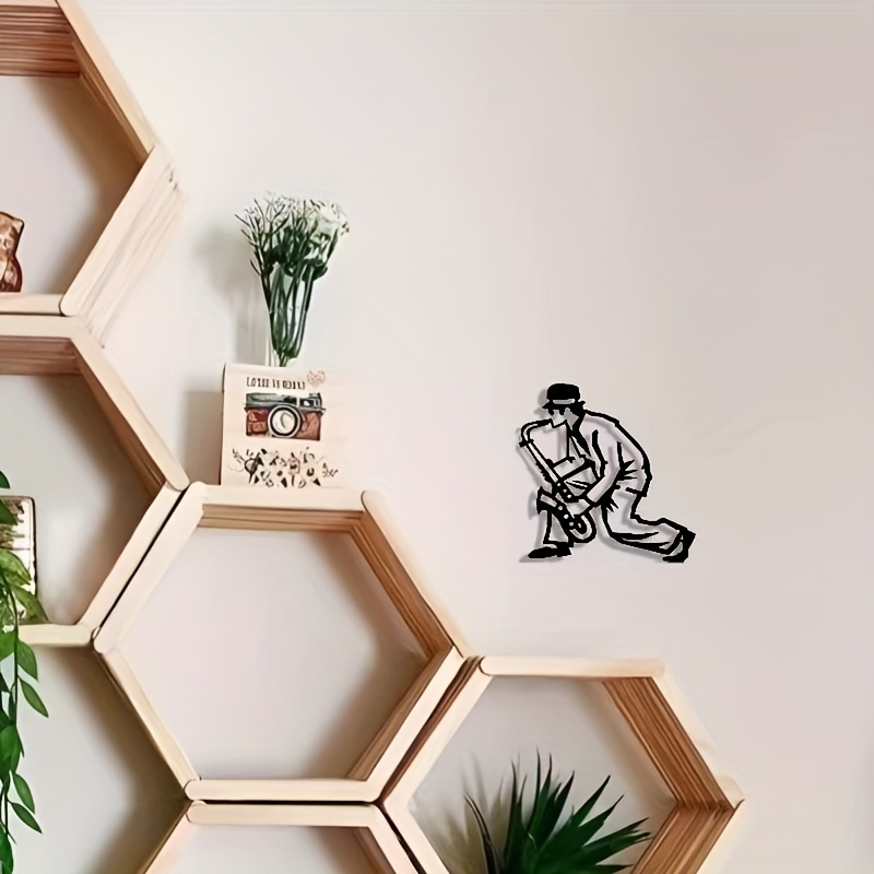Brand Saxophone Metal Wall Art - Interior Design Office recension och pris