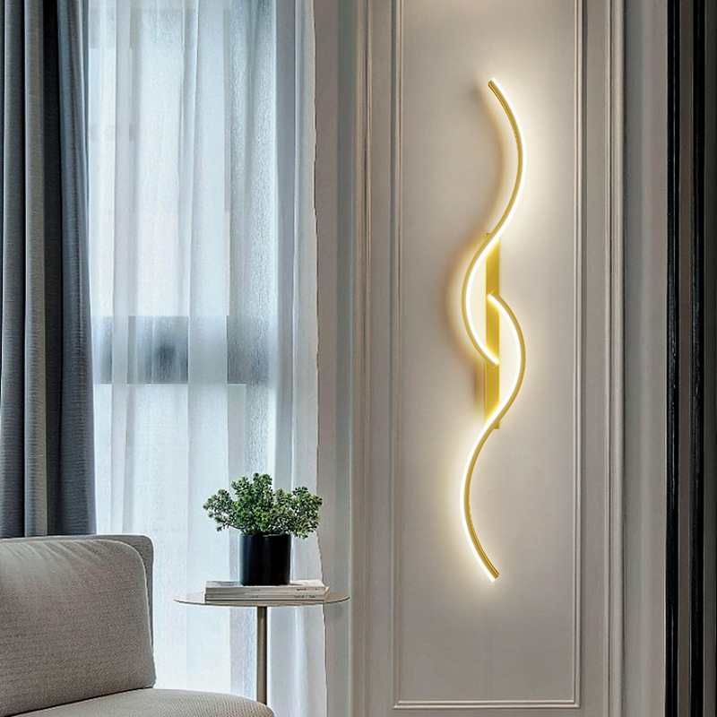 Modern LED Wall Lamp Bedroom B - Interior Design Gold recension och pris