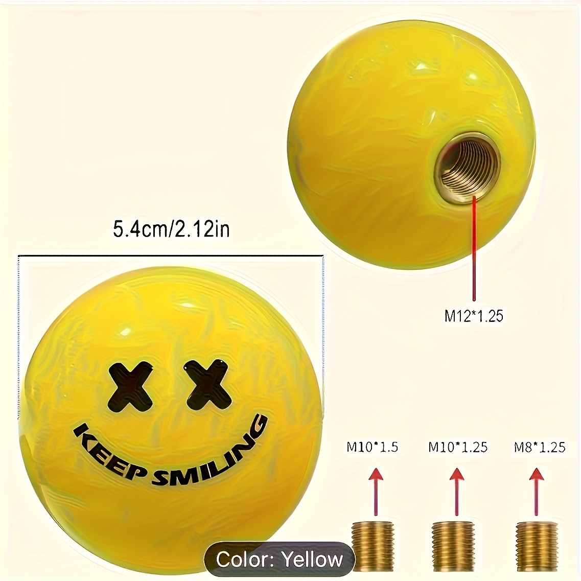 Keep Smiling Yellow & Black Ge - Interior Design Concept recension och pris