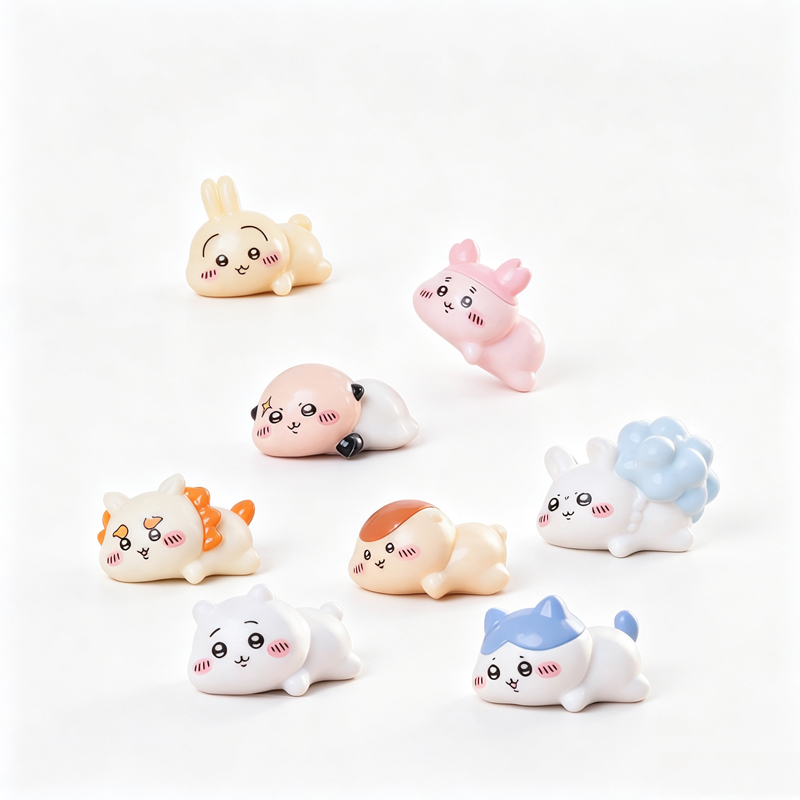 8PCS/SET Kawaii Chiikawa Mini  - Interior Design Office recension och pris