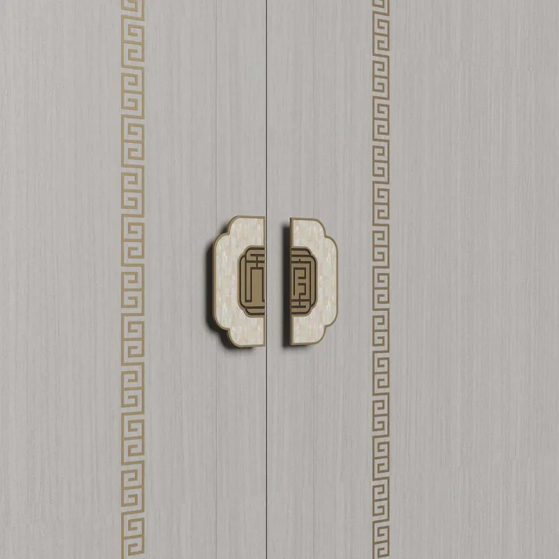 Gold Luxury Glass Door Handle  - Interior Design Hall recension och pris