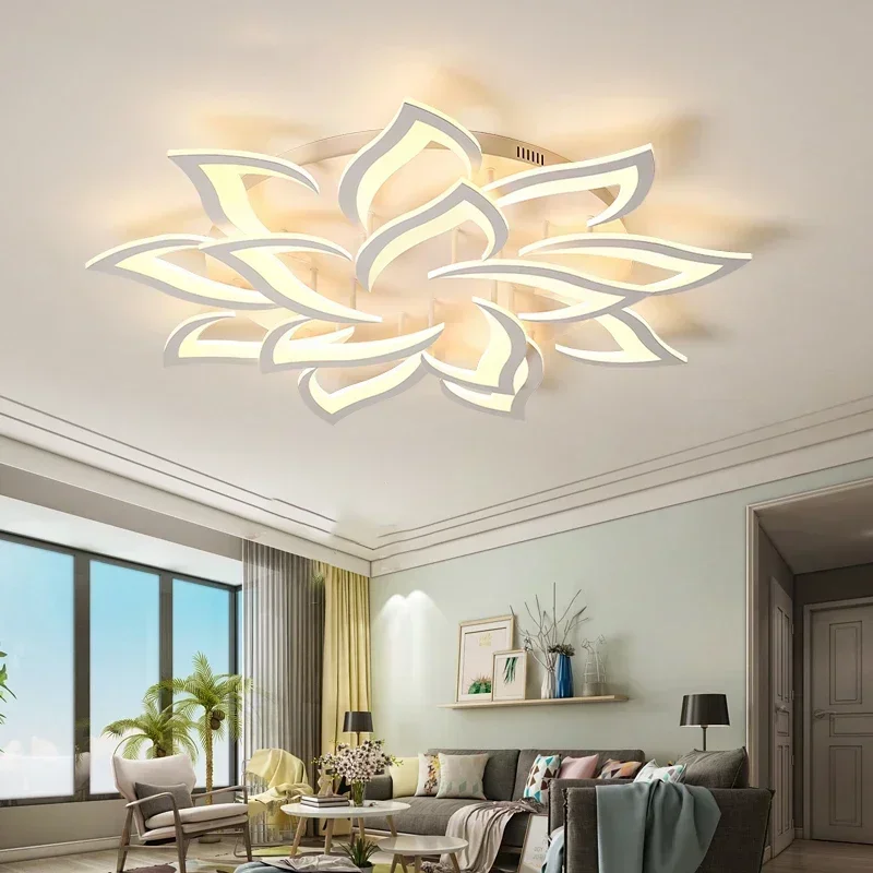 Designer LED Petal Chandelier  - Interior Design Living Room And Kitchen recension och pris