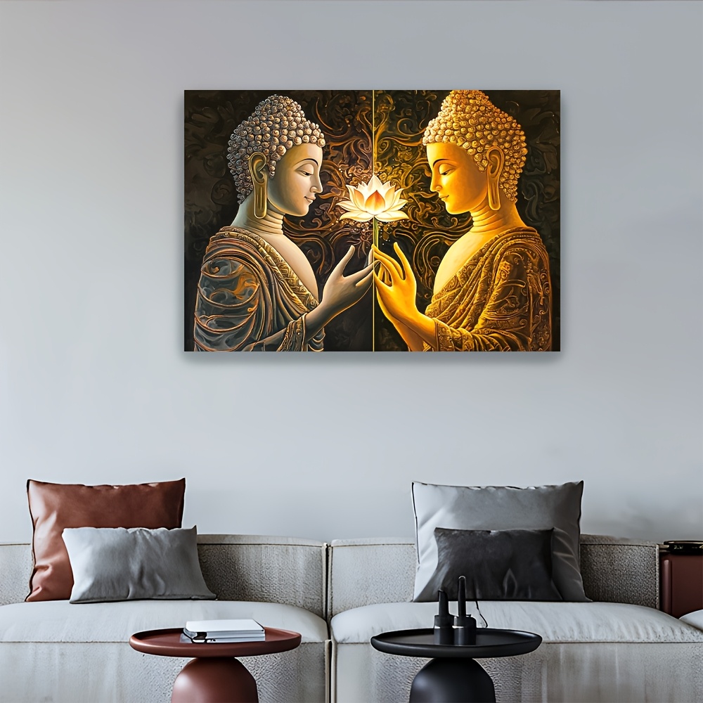 Buddha Lotus Wall Tapestry Spi - Interior Design Zen recension och pris