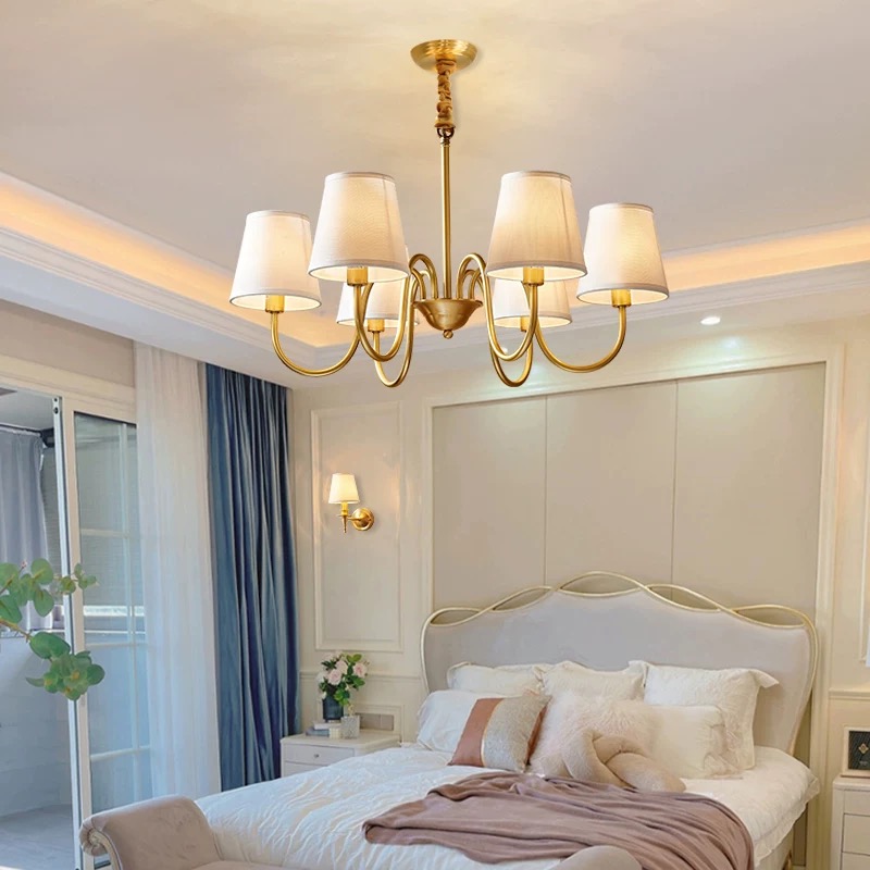 Copper Chandelier For Living R - Interior Design Gold recension och pris