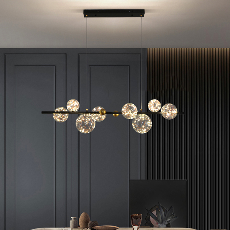 Modern Restaurant LED Chandeli - Interior Design Gold recension och pris