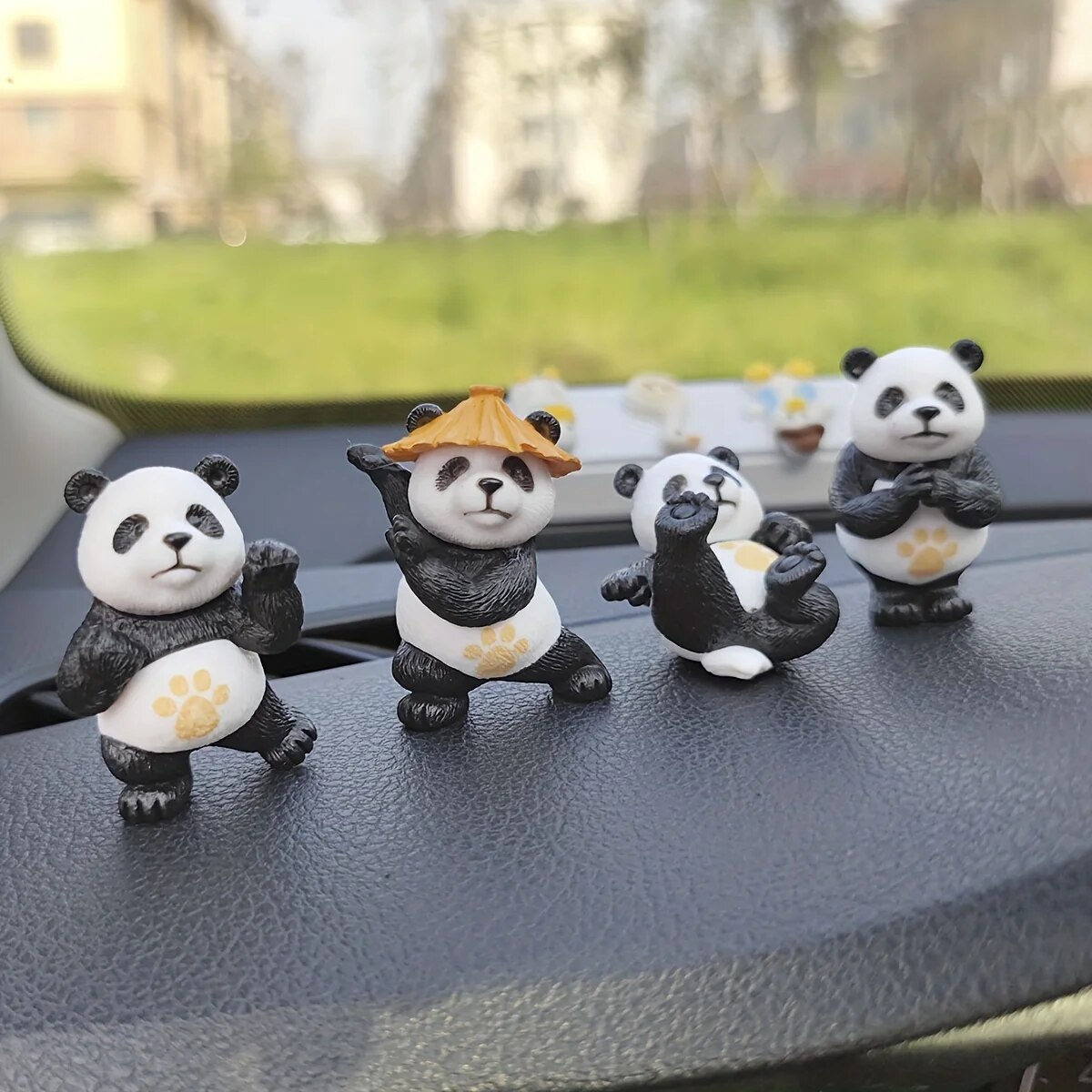 4pcs/set Panda Design Car Orna - Interior Design Office recension och pris