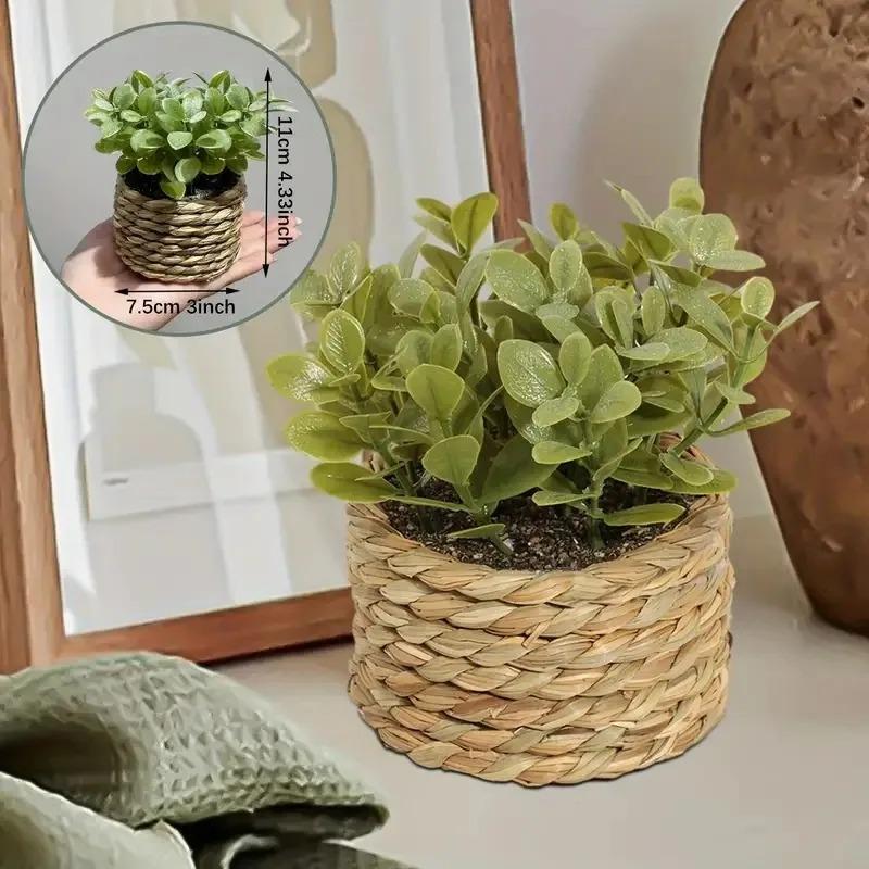 1Pc Potted Plant Small Fake Pl - Interior Design Office recension och pris