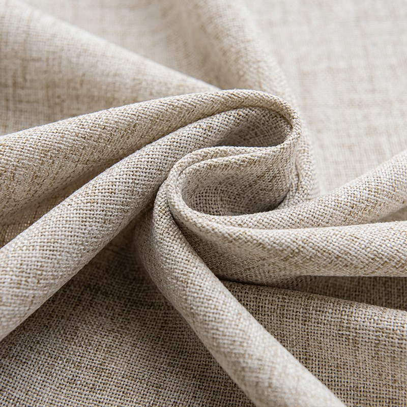 Extra Long 400cm Height Faux L - Linen Curtain Eyelet recension och pris