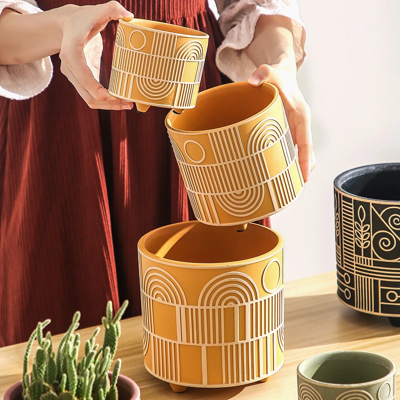 Simple Cylindrical Ceramic Flo - Interior Design Gold recension och pris