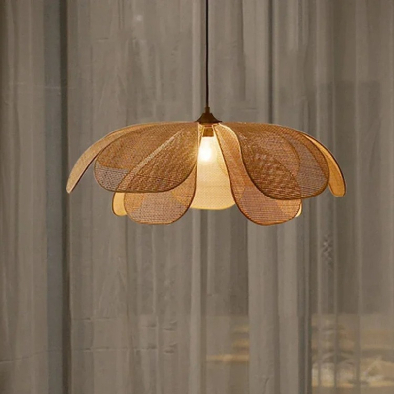 Japanese Rattan Flower Petal P - Interior Design Zen recension och pris