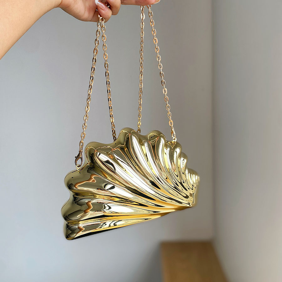 Gold Silver Evening Bag Purse  - Interior Design Gold recension och pris