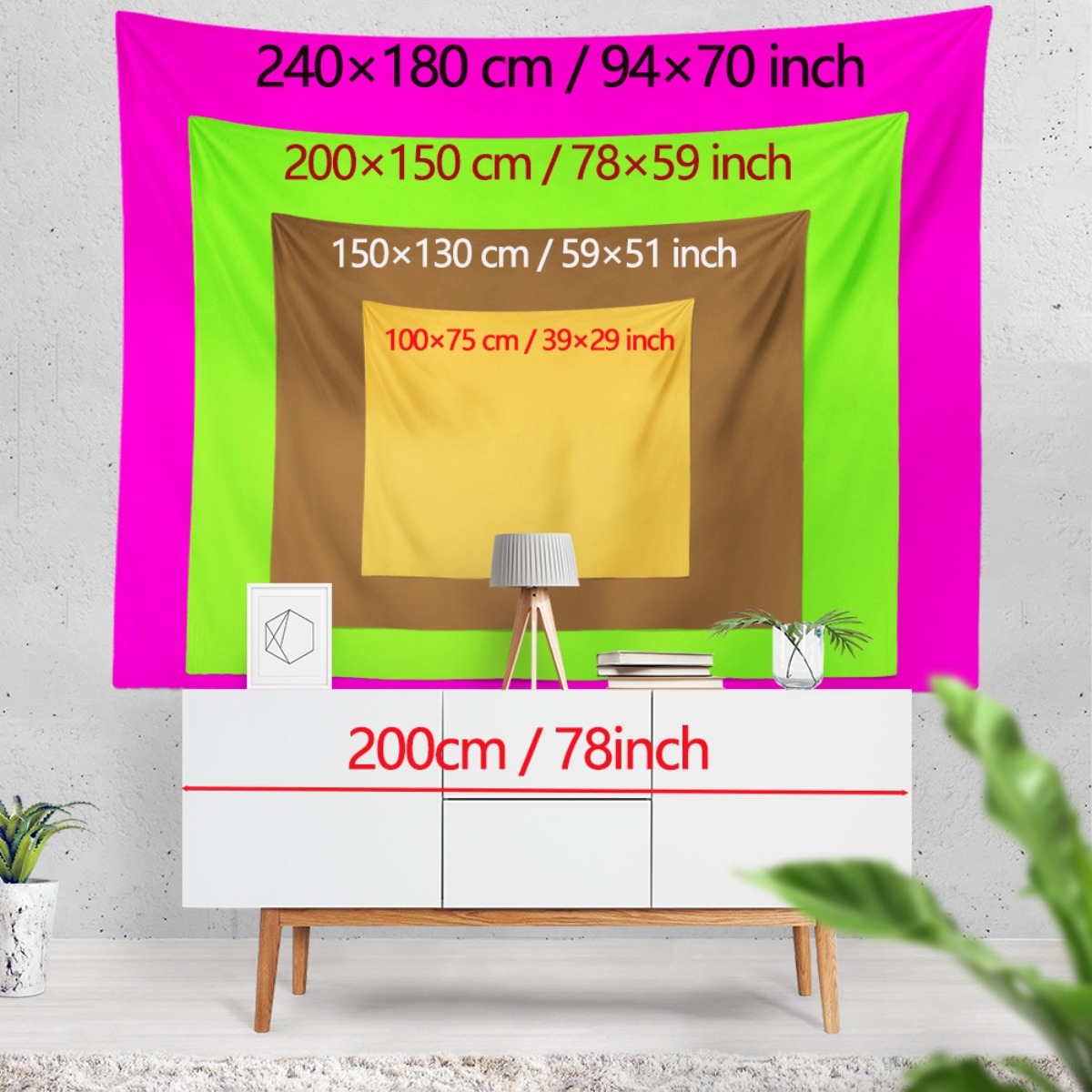 unframed Japanese Wave Sunset  - Interior Design Zen recension och pris